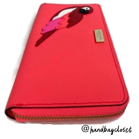 Kate Spade Parrot Talk The Talk Wallet - Picture 4 of 8